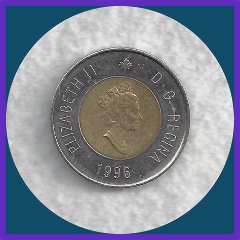 1996 Canadian 2 Dollar Coin