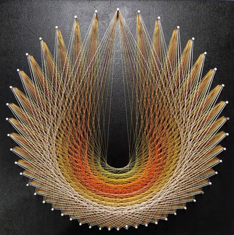 Image result for Geometric String Art Patterns