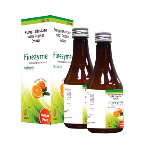 Buy Finezyme - Digestive Enzyme Syrup for Acidity & Stomach Health with ...