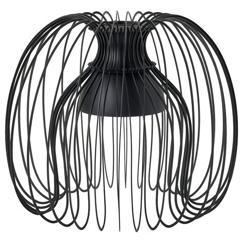 KALLFRONT pendant lamp shade, black, 32 cm (13") - IKEA