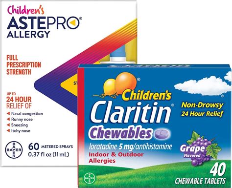 Amazon.com: Astepro Children's Claritin Powerful 24hr kids allergy ...