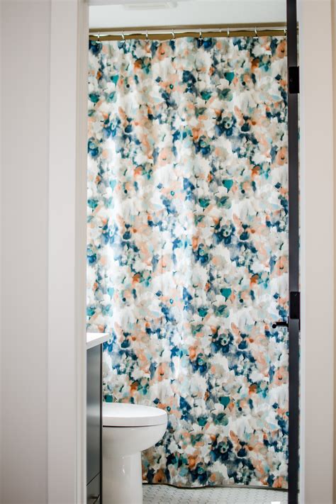 Floor to 8’ Ceiling Bloom Shower Curtain