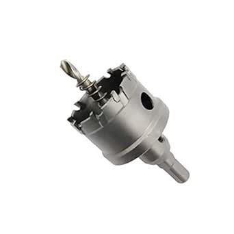 50mm Hole Cutter TCT Carbide Hole Saw KKMOSS Stainless Steel Drill bit ...