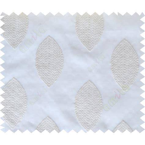 White grey contemporary leaf design sheer curtain designs