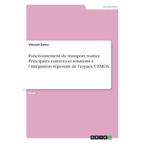 Buy Fonctionnement du transport routier. Principales entraves et ...