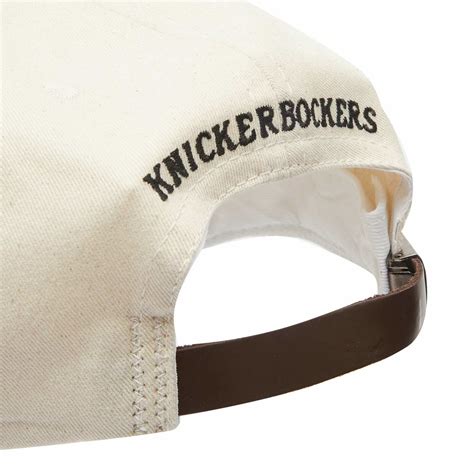Ebbets Field Flannels Men's New York Knickerbockers Cap in White Ebbets ...