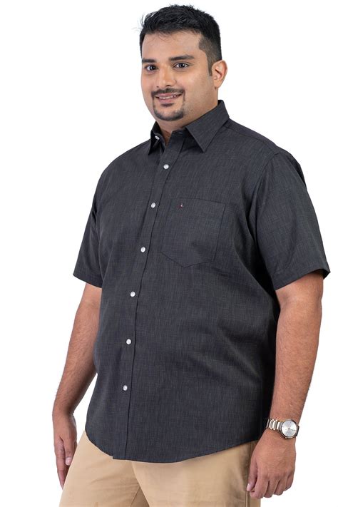 Men's Black Plus Size Shirt – Karlsburg