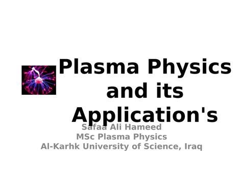 Plasma Physics Applications 的图像结果