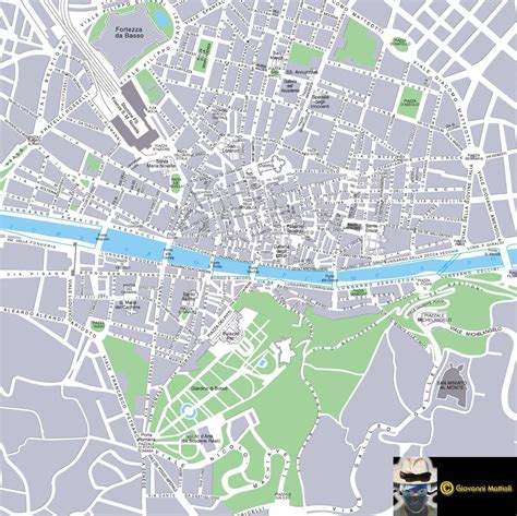 Image result for Florence Map