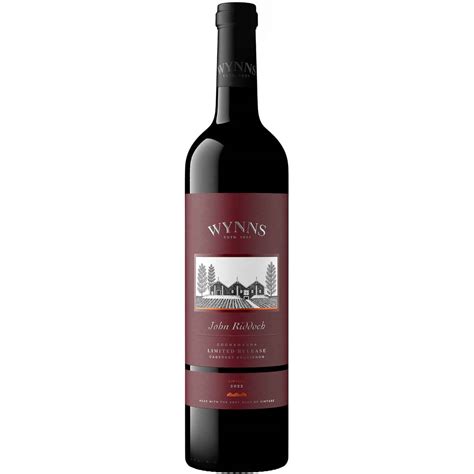 Wynns John Riddoch Cabernet Sauvignon 2022 – Winepilot.com