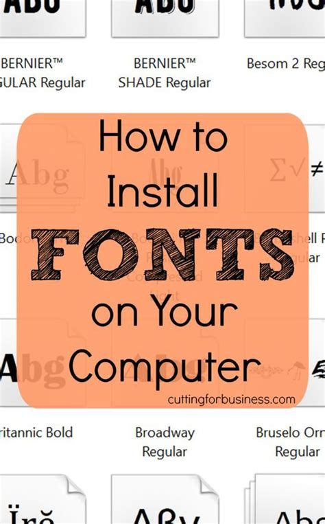 How to Add Fonts to Computer 的图像结果