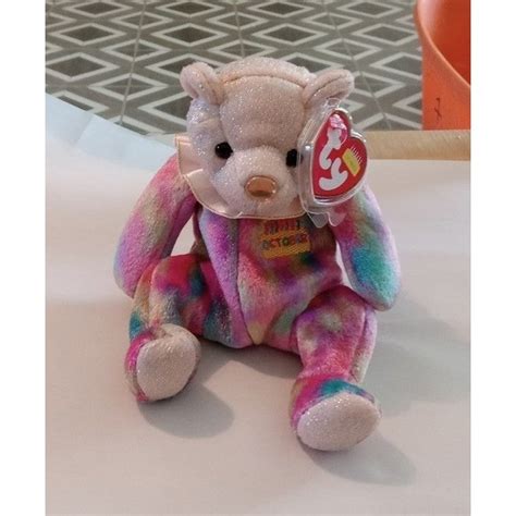 Toys | Ty Beanie Babies October The Bear | Poshmark