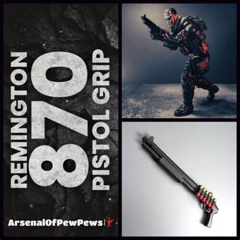 Remington 870 [Pistol Grip] 1:12 Scale 3D Printed India | Ubuy