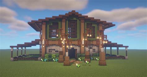 Image result for Minecraft Medieval Barn Tutorial