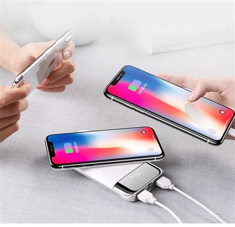 Joyroom ® Wire-less Charging PowerBank ABS Body With Digital Display ...