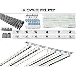 homWell Deluxe Heavy Rust Proof Stainless Steel 6 Pipe X 8 Feet with UV ...