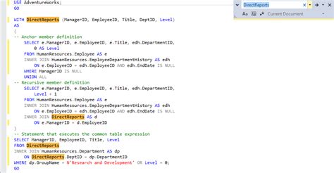 Image result for SSMS Syntax Highlighting