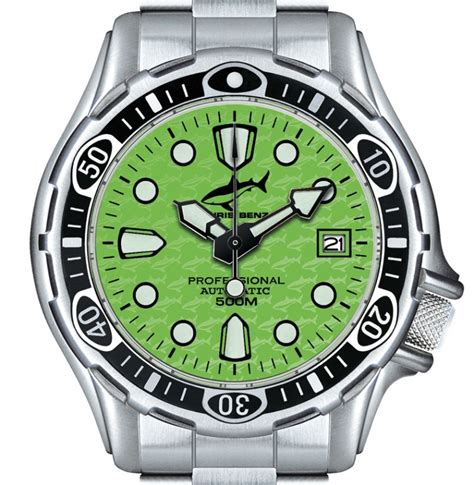 Chris Benz Taucheruhr Automatik Chris Benz DEEP 500 CB-500A-G-MB