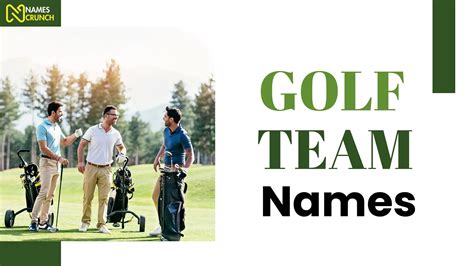 Golf Team Names [540+ Funny & Cool Ideas] - Names Crunch