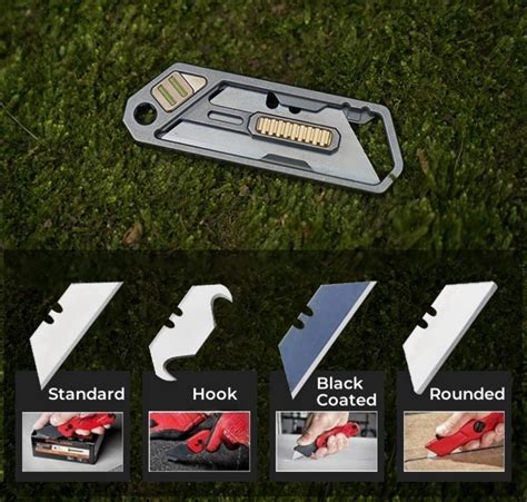 The TITANIUM Utility Knife is an elegantly designed EDC for everyday ...