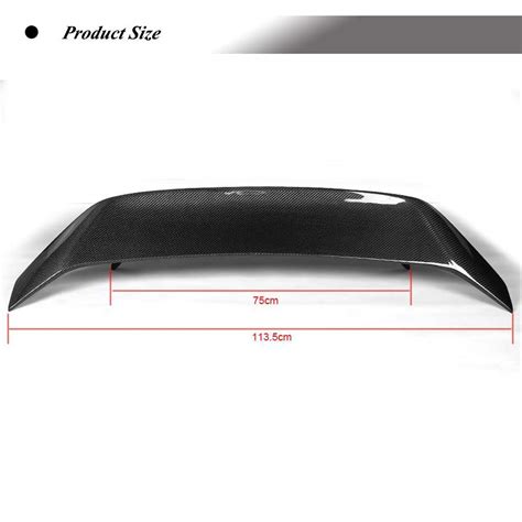 JC SPORTLINE Carbon Fiber Rear Spoiler for Subaru BRZ 2013-2020 Scion ...