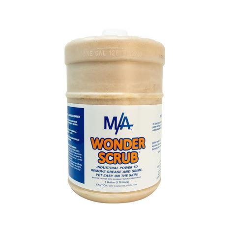 WONDER SCRUB Hand Cleaner Industrial Strength, Heavy duty for grease ...
