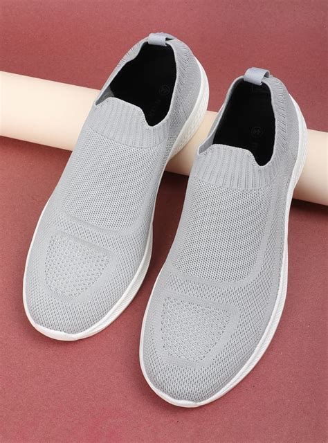Buy Men Mesh Panelled Slip-On Shoes Online at just Rs. 599.0 ...
