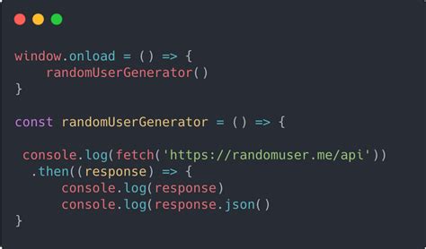 Image result for How to Fetch Random Objects From API in JavaScript