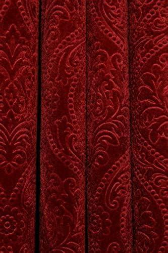 STYLOCASA 190 GSM Velvet Fabric Materials Upholstery for Curtains ...