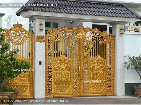 Modern Steel Gate Design Modern Courtyard Gate Pushing Gate Design Iron ...