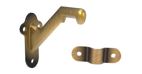 Hickory Hardware H078451AB-15B Pack of 15 - 3" Projection Hand Rail ...