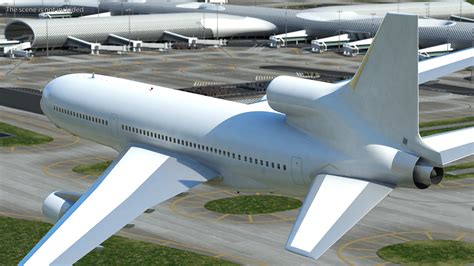 3D model Lockheed L-1011 TriStar Flight | 3D Molier International