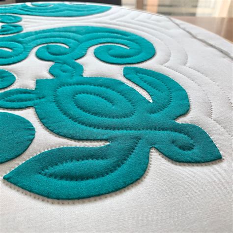 パターン Honu (A2) | Shells Hawaiian Quilt