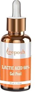 Leeposh Lactic peel 60% | Milk Peel | Chemical Peel : Amazon.in: Beauty