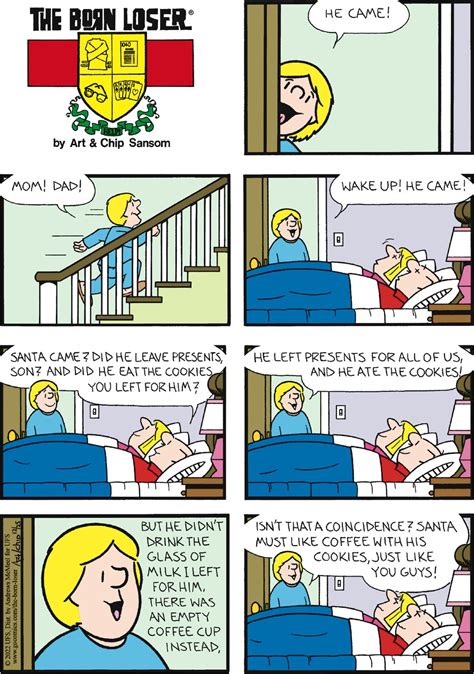 The Born Loser by Chip Sansom for December 25, 2022 | GoComics