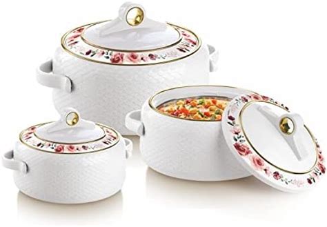 Buy Nayasa Casserole Insulated Serving Tureen Hot Pot Thermoware with ...