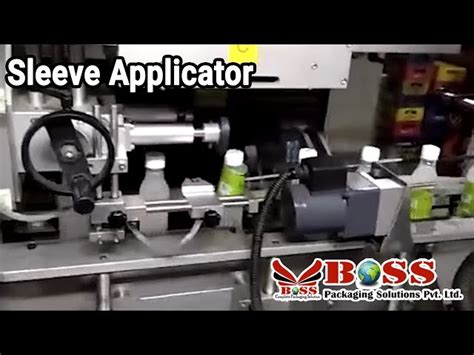 Shrink Sleeve Applicator Machine - Sleeve Applicator Manufacturer from ...