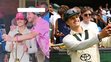 Sam Konstas Ignores Indian Fans Who Wanted Selfie But Clicked a Selfie ...