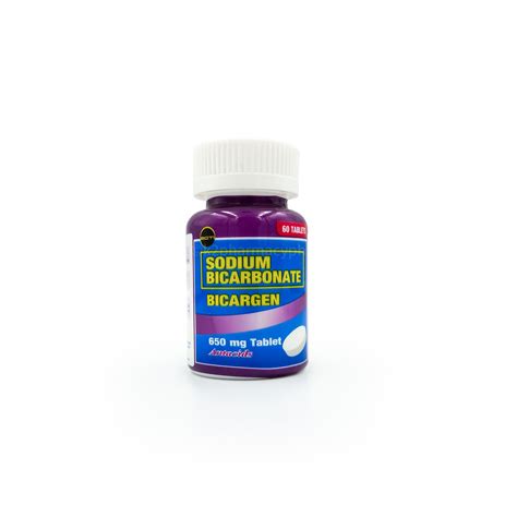 All / Bicargen Sodium Bicarbonate 650mg Tablet