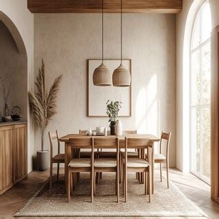 Contemporary Brown Dining Room Wall Paint Design