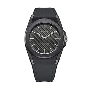 D1 Milano Silicone Analog Black Dial Men Watch-Clrj01, Black Band ...