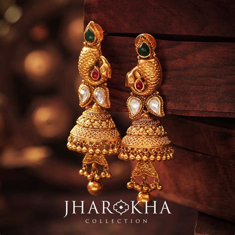 Buy Antique Earrings Online | Antique Earrings by Manubhai.