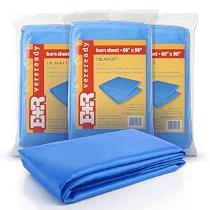 Ever Ready First Aid Sterile Burn Sheet Blanket ââ‚¬â€œ 60ââ‚¬Âx 90ââ‚¬ ...