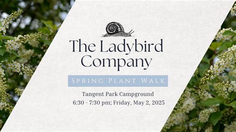 Tangent Campground: Spring Plant Walk , Tangent Park, Grimshaw, 2 May ...