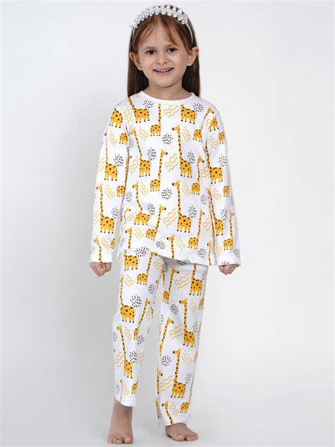 Berrytree Organic Night Suit Giraffe Girl – Berrytree India