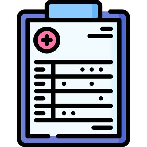 Prescription médicale - Icônes soins de santé et médical gratuites