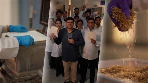 How Amazon and IIT Roorkee are converting farm waste into recyclable packaging - About Amazon India