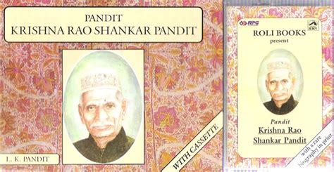 Buy Pandit Krishna Rao Shankar Pandit Book Online at Low Prices in ...
