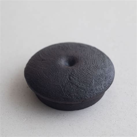 西川聡：手付注器(丸) 黒銀彩 2024b | filament store