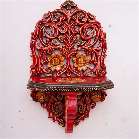 Wooden Floral Wall Stand – Ikyem
